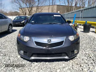 2012 Acura TSX Tech Pkg with VIN JH4CU2F60CC007279, listed as a Copart auction lot 52390325 with 129,945 mi miles and Clean Title. Bid and sale history available at carsss.com. Image 5.