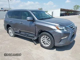 2019 Lexus GX 460 z VIN JTJBM7FX3K5222495, wystawiony jako IAAI lot #42041952 z przebiegiem 79 885 mil mil oraz . Historia ofert i sprzedaży dostępna na DreamBid. Obrazek 1.