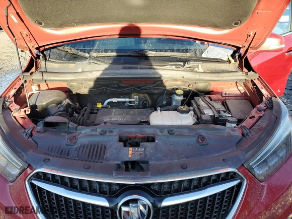 2017 Buick Encore Essence with VIN KL4CJGSB8HB011016, listed as a Copart auction lot 83301594 with 0 mi miles and Salvage Title. Bid and sale history available at carsss.com. Image 13.