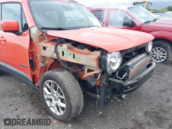 2017 Jeep Renegade Latitude z VIN ZACCJABB8HPG49324, wystawiony jako IAAI lot #42005994 z przebiegiem 96 803 mil mil oraz . Historia ofert i sprzedaży dostępna na DreamBid. Obrazek 6.