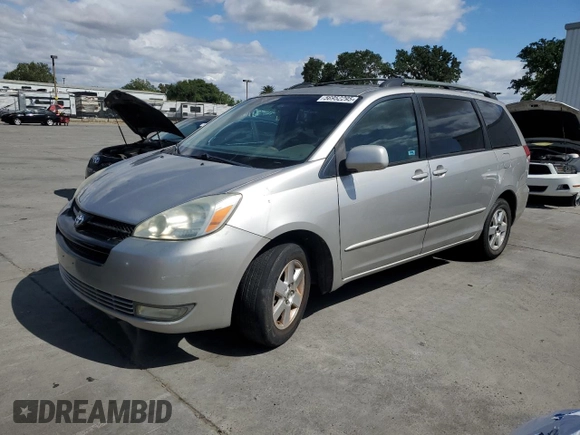 2004 Toyota Sienna XLE z VIN 5TDZA22C54S156657, wystawiony jako Copart lot #56952295 z przebiegiem 217 176 mil mil oraz Czysty tytuł • Clean title. Historia ofert i sprzedaży dostępna na DreamBid. Obrazek 1.