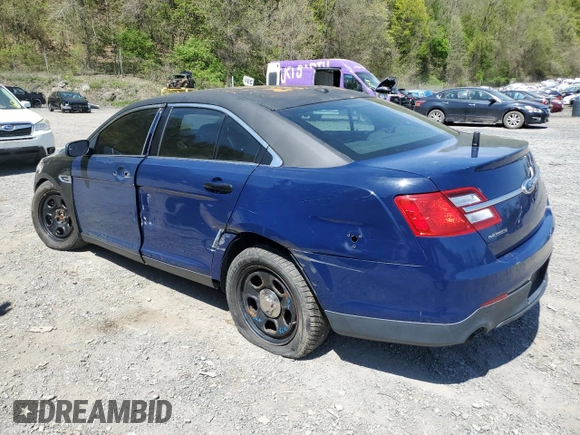 2013 Ford Police Interceptor with VIN 1FAHP2MT9DG165014, listed as a Copart auction lot 55178385 with 184,133 mi miles and Clean title. Bid and sale history available at DreamBid. Image 2.