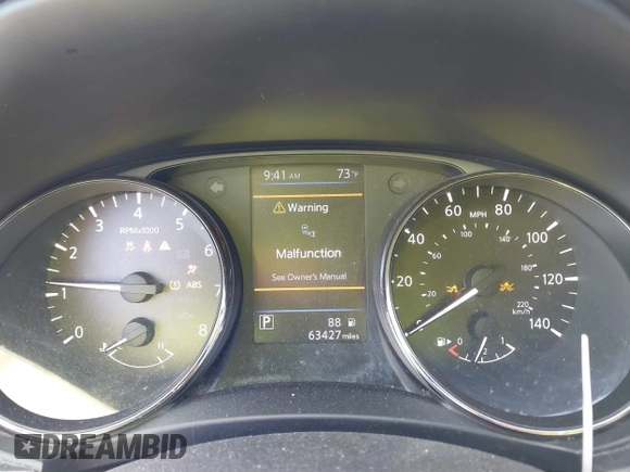 2019 Nissan Rogue Sport S with VIN JN1BJ1CPXKW233049, listed as a IAAI auction lot 42004455 with 63,427 mi miles. Bid and sale history available at carsss.com. Image 7.