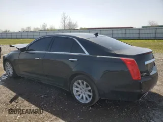 2014 Cadillac CTS Sedan RWD with VIN 1G6AP5SX1E0184009, listed as a Copart auction lot 47669475 with 125,314 mi miles and Salvage Title. Bid and sale history available at carsss.com. Image 2.