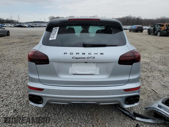 2016 Porsche Cayenne GTS с VIN WP1AD2A29GLA79535, выставлен на аукционе Copart как лот 47463275 с пробегом Не указан миль и Списание • Salvage title. История ставок и продаж доступна на DreamBid. Изображение 6.