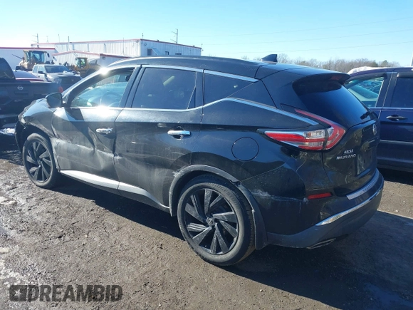 2017 Nissan Murano S with VIN 5N1AZ2MH1HN139408, listed as a IAAI auction lot 41298184 with 107,439 mi miles and . Bid and sale history available at DreamBid. Image 14.