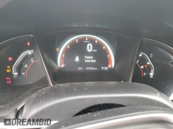 2017 Honda Civic Sedan Si with VIN 2HGFC1E5XHH702752, listed as a Copart auction lot 48820285 with 127,653 mi miles and Salvage Title. Bid and sale history available at carsss.com. Image 9.