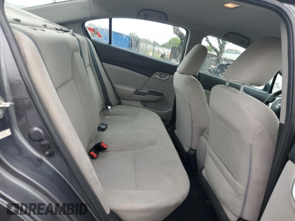 2013 Honda Civic LX z VIN 2HGFB2F50DH509088, wystawiony jako Copart lot #59660625 z przebiegiem 292 774 mil mil oraz Szkoda całkowita • Salvage title. Historia ofert i sprzedaży dostępna na DreamBid. Obrazek 10.
