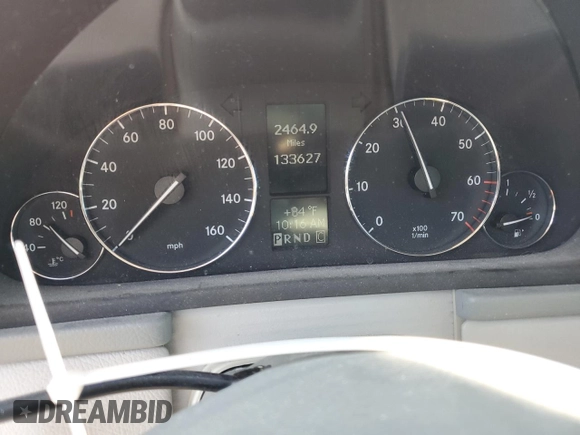 2005 Mercedes-Benz C 240 with VIN WDBRF81JX5F645284, listed as a Copart auction lot 55443325 with 133,627 mi miles and Salvage Title. Bid and sale history available at DreamBid. Image 9.