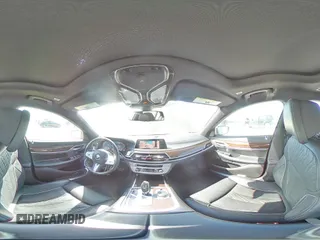 2022 BMW 7 Series 740i with VIN WBA7T2C01NCK41405, listed as a Copart auction lot 50586975 with 45,454 mi miles and Salvage Title. Bid and sale history available at carsss.com. Image 13.
