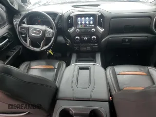 2021 GMC Sierra 1500 AT4 with VIN 3GTP9EEL6MG477831, listed as a Copart auction lot 89175315 with 91,342 mi miles and Salvage Title. Bid and sale history available at carsss.com. Image 8.