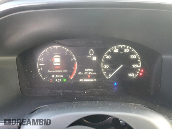2025 Honda CR-V EX with VIN 2HKRS4H48SH437170, listed as a Copart auction lot 42951505 with 1,464 mi miles and Salvage Title. Bid and sale history available at DreamBid. Image 9.