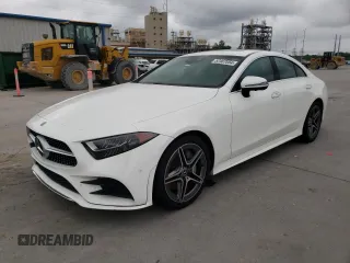 2019 Mercedes-Benz CLS with VIN WDD2J5JB8KA021152, listed as a Copart auction lot 52467054 with 0 mi miles. Bid and sale history available at carsss.com. Image 1.