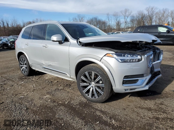 2024 Volvo XC90 Core Bright Theme with VIN YV4L12PK1R1187069, listed as a Copart auction lot 41672625 with 15,438 mi miles and Salvage Title. Bid and sale history available at carsss.com. Image 4.
