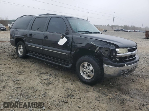 2002 Chevrolet Suburban LS with VIN 3GNEC16Z42G343960, listed as a Copart auction lot 88970245 with 284,632 mi miles and Salvage Title. Bid and sale history available at carsss.com. Image 4.
