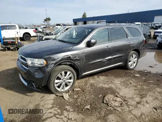 2013 Dodge Durango Crew with VIN 1C4RDHDG2DC680246, listed as a Copart auction lot 51903385 with 207,848 mi miles and Salvage Title. Bid and sale history available at carsss.com. Image 1.