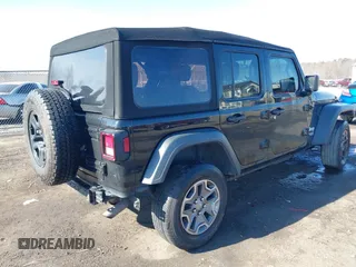 2018 Jeep Wrangler Unlimited Sport S с VIN 1C4HJXDG4JW150840, выставлен на аукционе IAAI как лот 41674204 с пробегом 96 177 миль миль и . История ставок и продаж доступна на DreamBid. Изображение 4.
