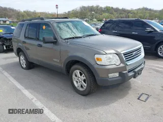 2006 Ford Explorer XLT with VIN 1FMEU73E46ZA04174, listed as a IAAI auction lot 41984203 with 150,115 mi miles and . Bid and sale history available at DreamBid. Image 1.