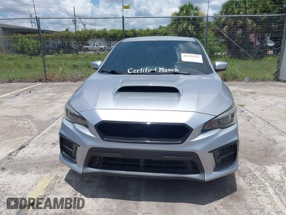 2021 Subaru WRX STI with VIN JF1VA2E66M9822014, listed as a IAAI auction lot 42499316 with 55,625 mi miles and . Bid and sale history available at DreamBid. Image 12.