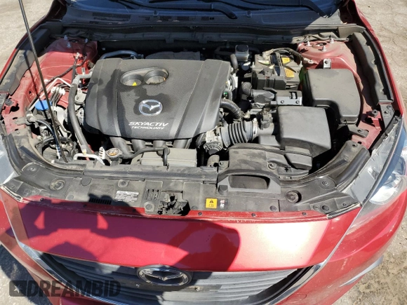 2016 Mazda 3 i Sport with VIN 3MZBM1K73GM258448, listed as a Copart auction lot 50324015 with 90,100 mi miles and Salvage Title. Bid and sale history available at DreamBid. Image 11.