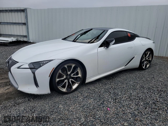 2018 Lexus LC 500h z VIN JTHHP5AY4JA003946, wystawiony jako Copart lot #85205524 z przebiegiem Nie podano mil oraz Szkody całkowita. Historia ofert i sprzedaży dostępna na DreamBid. Obrazek 1.
