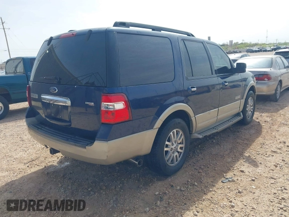 2008 Ford Expedition Eddie Bauer with VIN 1FMFU17598LA36166, listed as a IAAI auction lot 41942778 with 285,271 mi miles and . Bid and sale history available at DreamBid. Image 4.