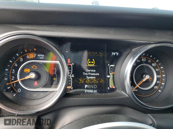 2021 Jeep Wrangler Unlimited Sport Altitude с VIN 1C4HJXDNXMW831751, выставлен на аукционе Copart как лот 68136054 с пробегом 21 232 миль миль и Списание • Salvage title. История ставок и продаж доступна на DreamBid. Изображение 9.