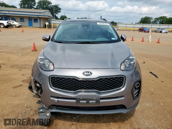 2018 Kia Sportage EX with VIN KNDPN3AC7J7431647, listed as a Copart auction lot 59490795 with 72,840 mi miles and Salvage title. Bid and sale history available at DreamBid. Image 5.