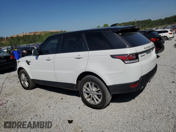2017 Land Rover Range Rover Sport SE with VIN SALWG2FKXHA673919, listed as a Copart auction lot 53526775 with 110,106 mi miles and Clean Title. Bid and sale history available at carsss.com. Image 2.