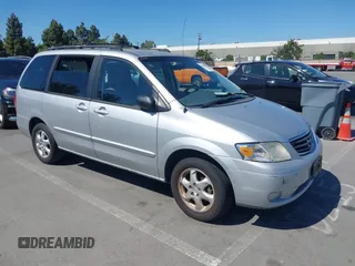 2000 Mazda MPV DX z VIN JM3LW28GXY0151603, wystawiony jako IAAI lot #42236699 z przebiegiem 110 407 mil mil oraz . Historia ofert i sprzedaży dostępna na DreamBid. Obrazek 1.