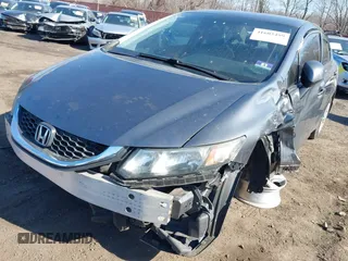 2013 Honda Civic LX with VIN 19XFB2F51DE012870, listed as a IAAI auction lot 41602499 with 120,001 mi miles and . Bid and sale history available at DreamBid. Image 6.