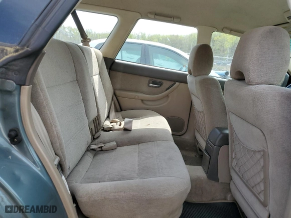 2001 Subaru Legacy Wagon Outback w/RL Equip with VIN 4S3BH675717664651, listed as a Copart auction lot 53679995 with 272,048 mi miles and Salvage Title. Bid and sale history available at carsss.com. Image 10.
