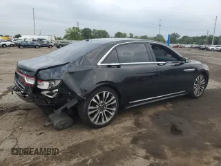 2017 Lincoln Continental Reserve with VIN 1LN6L9NC0H5623802, listed as a Copart auction lot 68620624 with 128,426 mi miles and Clean Title. Bid and sale history available at carsss.com. Image 3.