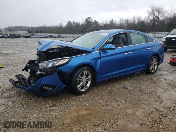2019 Hyundai Sonata SEL with VIN 5NPE34AFXKH783387, listed as a Copart auction lot 47811045 with 132,069 mi miles and Salvage Title. Bid and sale history available at DreamBid. Image 1.