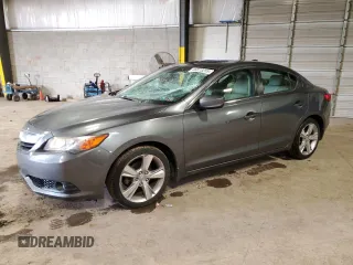 2014 Acura ILX Tech Pkg with VIN 19VDE1F7XEE007820, listed as a Copart auction lot 46873255 with 64,347 mi miles and Salvage Title. Bid and sale history available at carsss.com. Image 1.