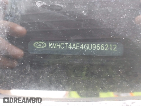 2016 Hyundai Accent SE z VIN KMHCT4AE4GU966212, wystawiony jako IAAI lot #42117073 z przebiegiem 113 751 mil mil oraz . Historia ofert i sprzedaży dostępna na DreamBid. Obrazek 9.