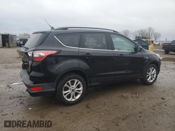 2018 Ford Escape SE with VIN 1FMCU0GD7JUB98561, listed as a Copart auction lot 85801864 with 43,348 mi miles and Salvage Title. Bid and sale history available at carsss.com. Image 3.
