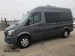 2014 Mercedes-Benz Sprinter Passenger with VIN WDZPE7CC8E5834266, listed as a Copart auction lot 86513834 with 125,433 mi miles and Salvage Title. Bid and sale history available at carsss.com. Image 1.