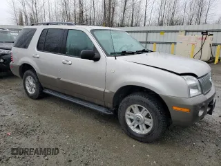 2004 Mercury Mountaineer Convenience z VIN 4M2ZU86K74UJ24696, wystawiony jako Copart lot #87278104 z przebiegiem 138 412 mil mil oraz Czysty tytuł • Clean title. Historia ofert i sprzedaży dostępna na DreamBid. Obrazek 4.
