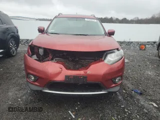 2016 Nissan Rogue SL with VIN 5N1AT2MV2GC830013, listed as a Copart auction lot 51688225 with 157,544 mi miles and Salvage Title. Bid and sale history available at DreamBid. Image 5.