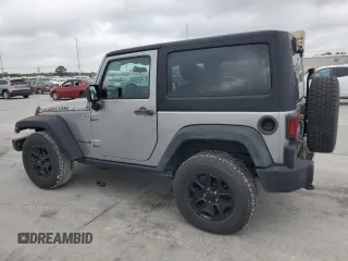 2015 Jeep Wrangler Sport with VIN 1C4AJWAG3FL560599, listed as a Copart auction lot 51850005 with 52,691 mi miles and Clean Title. Bid and sale history available at carsss.com. Image 2.