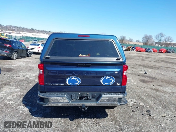 2020 Chevrolet Silverado 1500 LT with VIN 1GCRYDED6LZ286004, listed as a IAAI auction lot 41849313 with 96,204 mi miles. Bid and sale history available at carsss.com. Image 16.