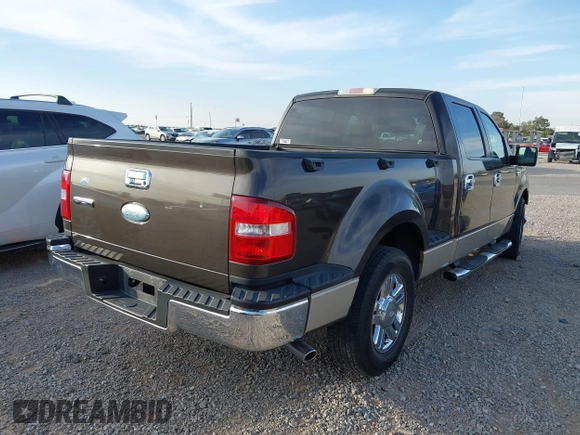 2007 Ford F-150 XLT with VIN 1FTRW02W07KC31390, listed as a IAAI auction lot 42337875 with 158,701 mi miles and . Bid and sale history available at DreamBid. Image 4.