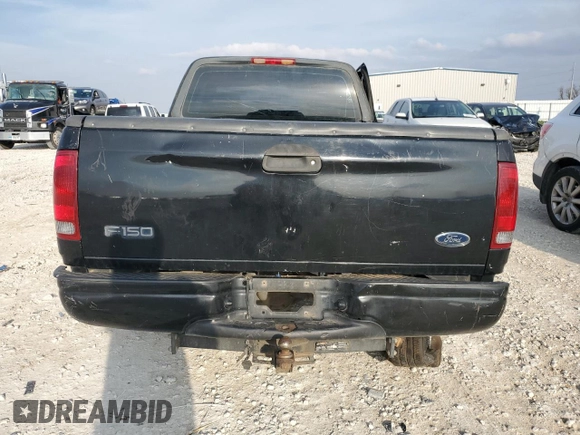 2003 Ford F-150 XL with VIN 1FTRX17293NB05644, listed as a Copart auction lot 45464485 with 229,266 mi miles and Salvage Title. Bid and sale history available at carsss.com. Image 6.