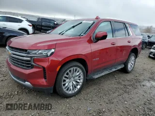 2023 Chevrolet Tahoe LT with VIN 1GNSKNKT0PR201160, listed as a Copart auction lot 45302525 with 24,184 mi miles and Salvage Title. Bid and sale history available at carsss.com. Image 1.