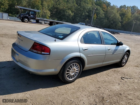 2004 Chrysler Sebring LX with VIN 1C3EL46X04N256533, listed as a Copart auction lot 77325144 with 138,399 mi miles and Salvage Title. Bid and sale history available at carsss.com. Image 3.