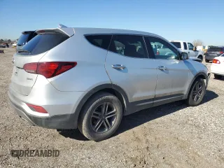2017 Hyundai Santa Fe 2.4L with VIN 5XYZT3LB3HG492946, listed as a Copart auction lot 43268505 with 164,630 mi miles and Salvage title. Bid and sale history available at DreamBid. Image 3.
