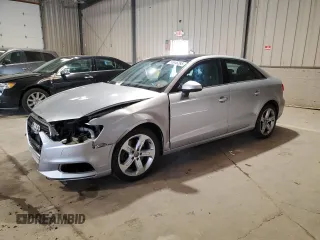 2017 Audi A3 Premium z VIN WAUAUHFFXH1033867, wystawiony jako Copart lot #55046285 z przebiegiem 166 794 mil mil oraz Szkody całkowita. Historia ofert i sprzedaży dostępna na DreamBid. Obrazek 1.