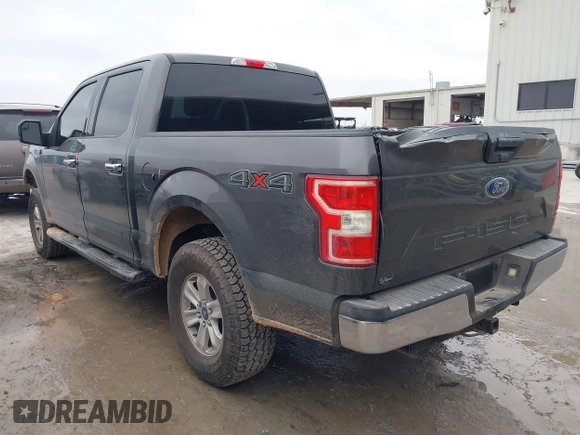 2018 Ford F-150 XL with VIN 1FTEW1E51JKE01917, listed as a IAAI auction lot 41513535 with 112,487 mi miles. Bid and sale history available at carsss.com. Image 3.
