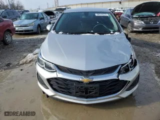 2019 Chevrolet Cruze LS with VIN 1G1BC5SM2K7135710, listed as a Copart auction lot 43629435 with 54,192 mi miles and Salvage Title. Bid and sale history available at carsss.com. Image 5.